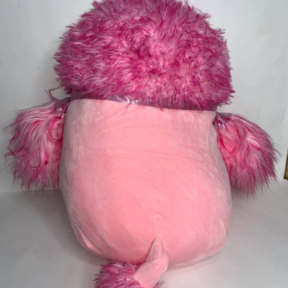 Squishmallow Chloe Pink Poodle Dog Soft Plush 16 - Picture 4 of 4